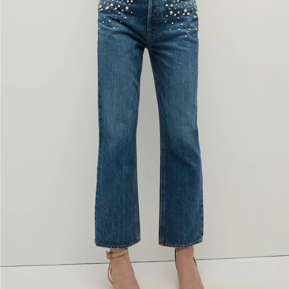 Veronica Beard x Poppy Delevigne Daniela Jeans Size 27 New